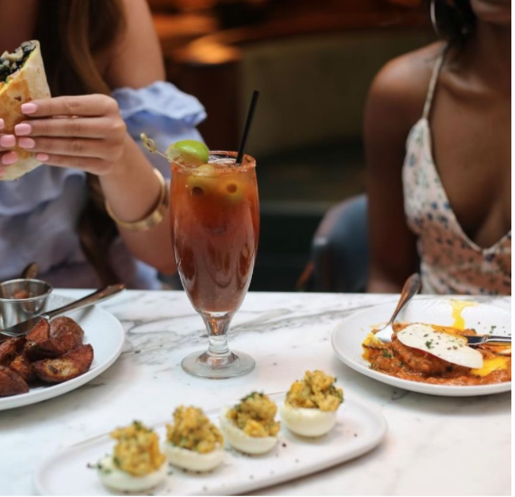 Nashville brunch deviled eggs