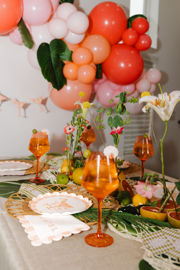 bach babes decor setup