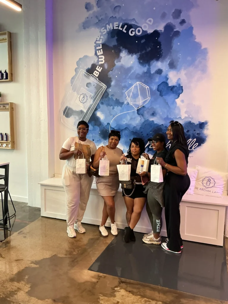 perfume making in nashville for bachelorette groups