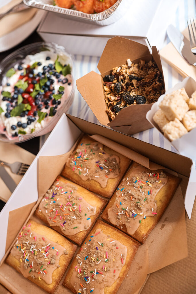 private chef food made at a bachelorette party