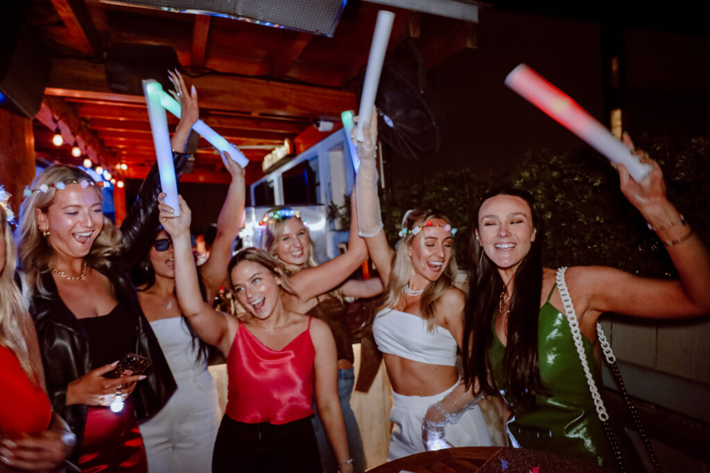 Girls Dancing in Charleston Party