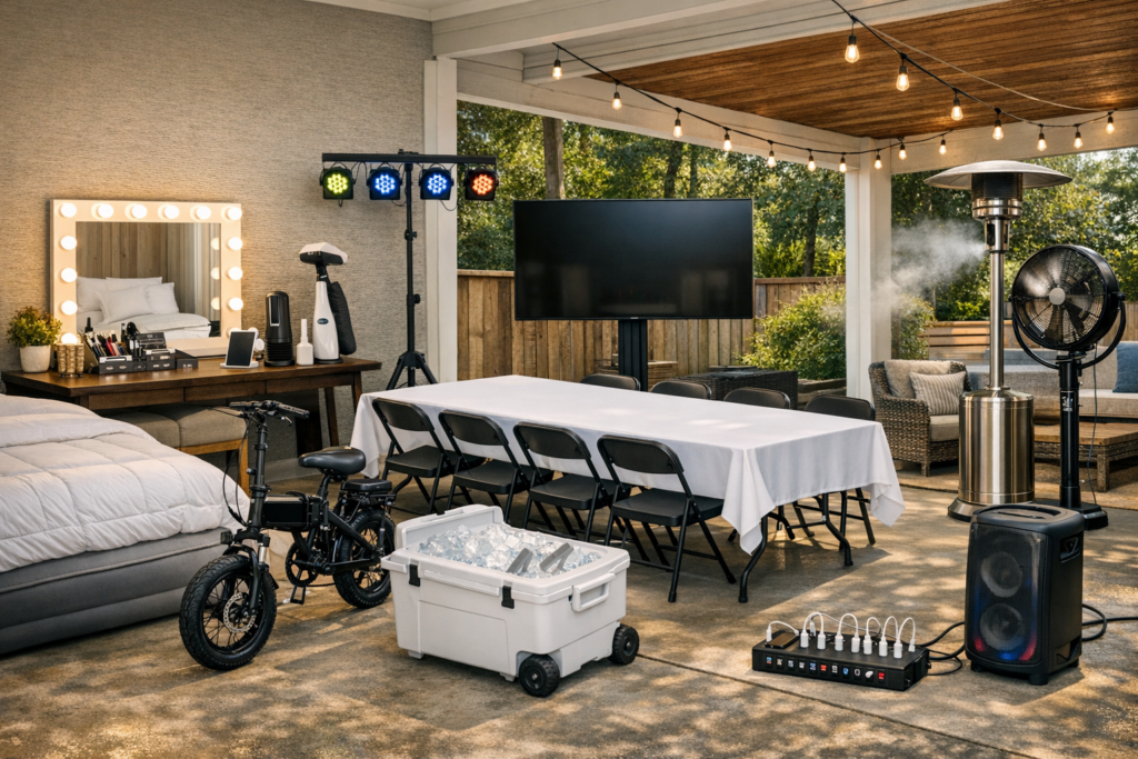 bachelorette party rentals