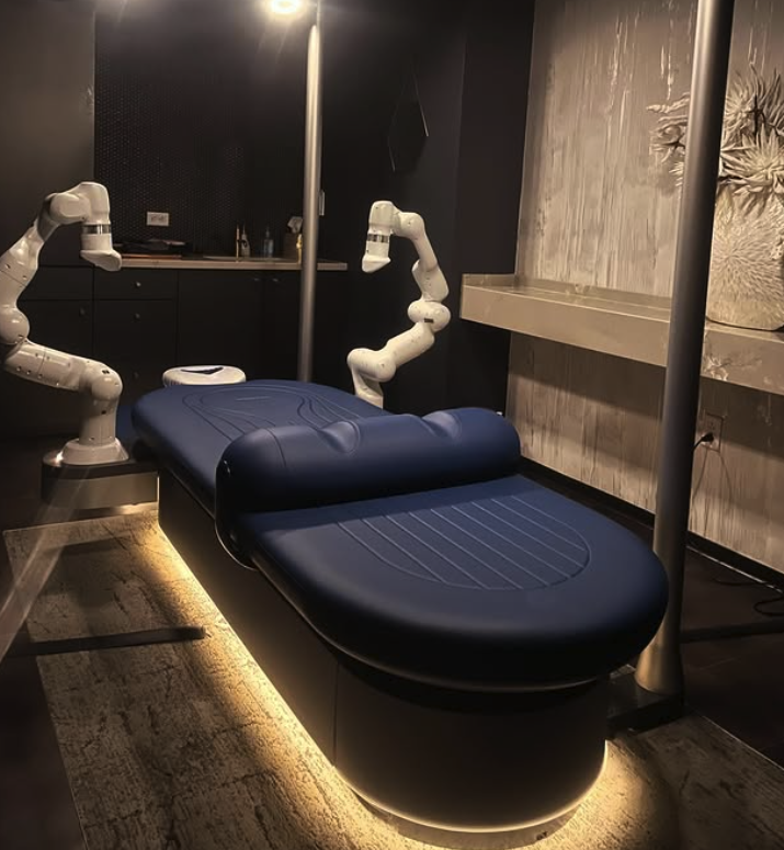 grand Hyatt spa in nashville massage robot table
