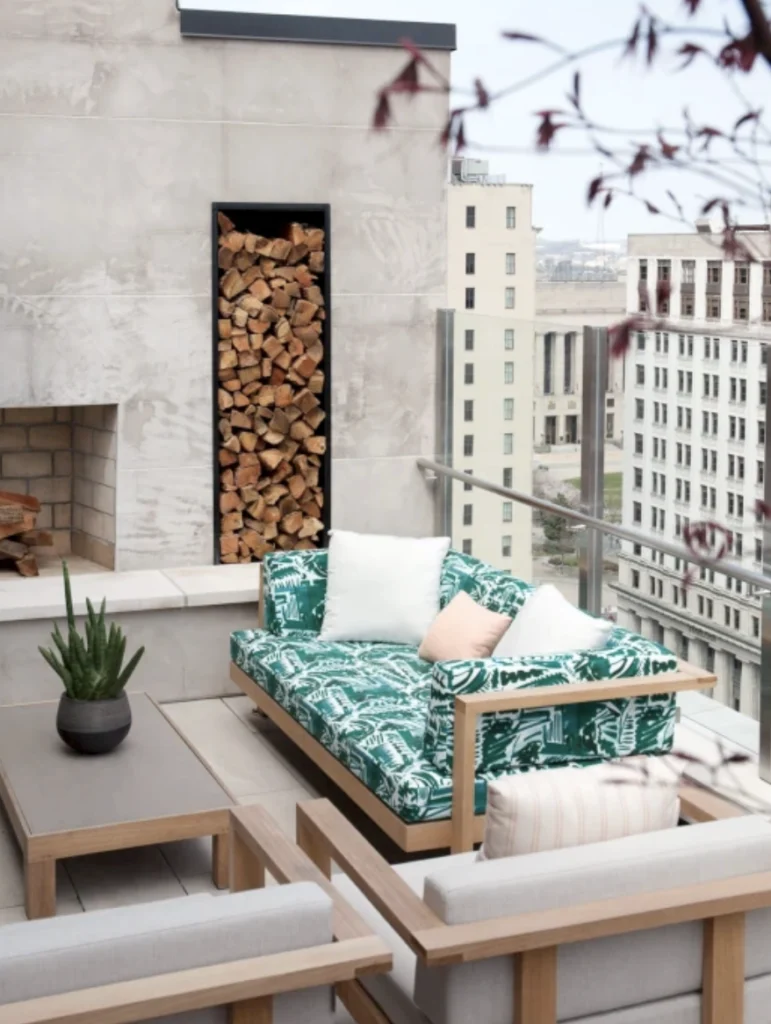 rare bird rooftop bar in nashville Tennessee for bachelorette dinners in nashville