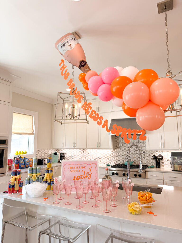 Cocktail Bar with Balloons
