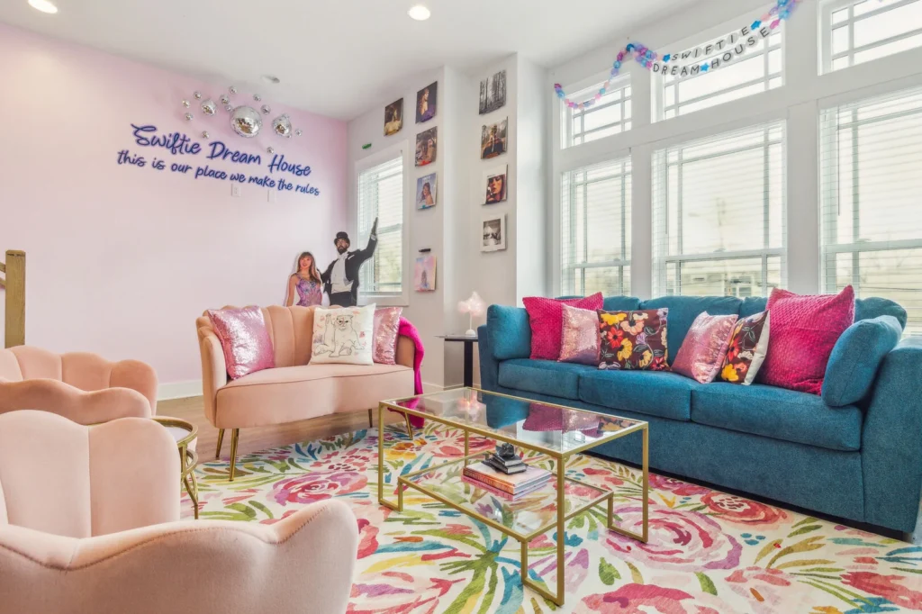 Taylor swift themed bachelorette airbnb in nashville