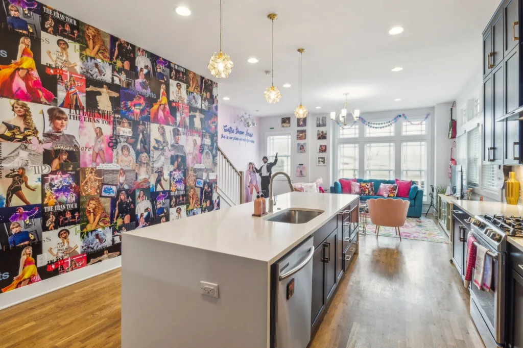 Taylor swift themed bachelorette airbnb in nashville