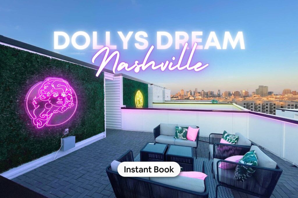 nashville bachelorette airbnb dolly Parton themed